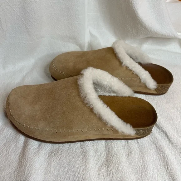 Jenni Kayne Shearling Lined Moc Clog 8 - Picture 6 of 9
